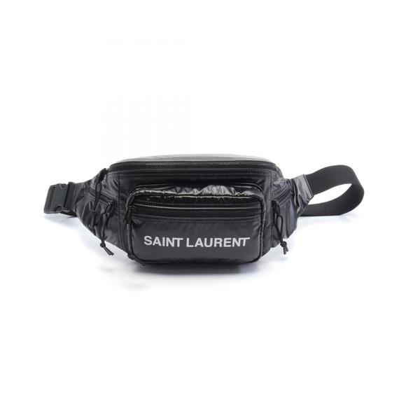 Saint Laurent Nux Waist Bag Body Polyamide Black - Picture 1 of 4
